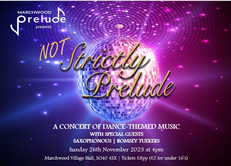 Not Strictly Prelude Concert on 26 November 2023